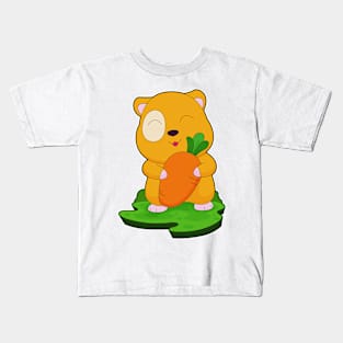 Hamster Carrot Kids T-Shirt